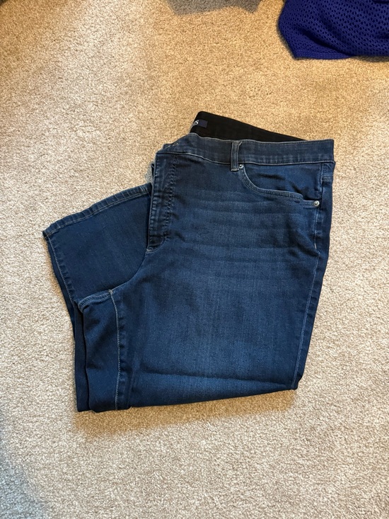 Chaps Denim - Chaps Women’s Dark Blue Straight Jeans
